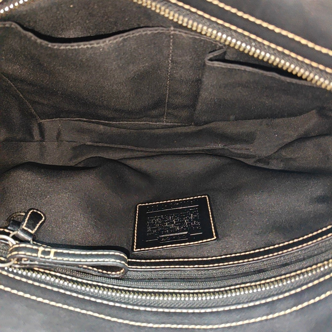 Monogram Canvas Tote Bag Gray