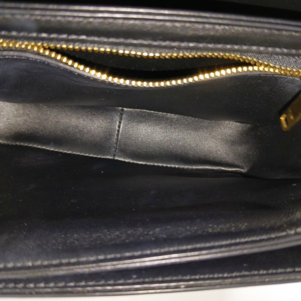 TRIOMPHE Teen Calfskin Black