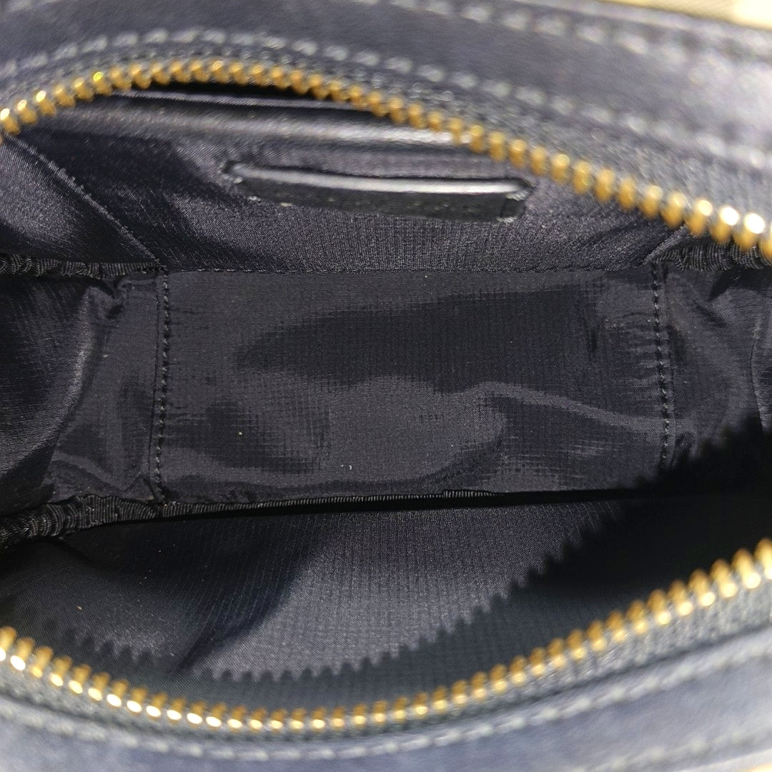Nylon Shoulder Bag Beige