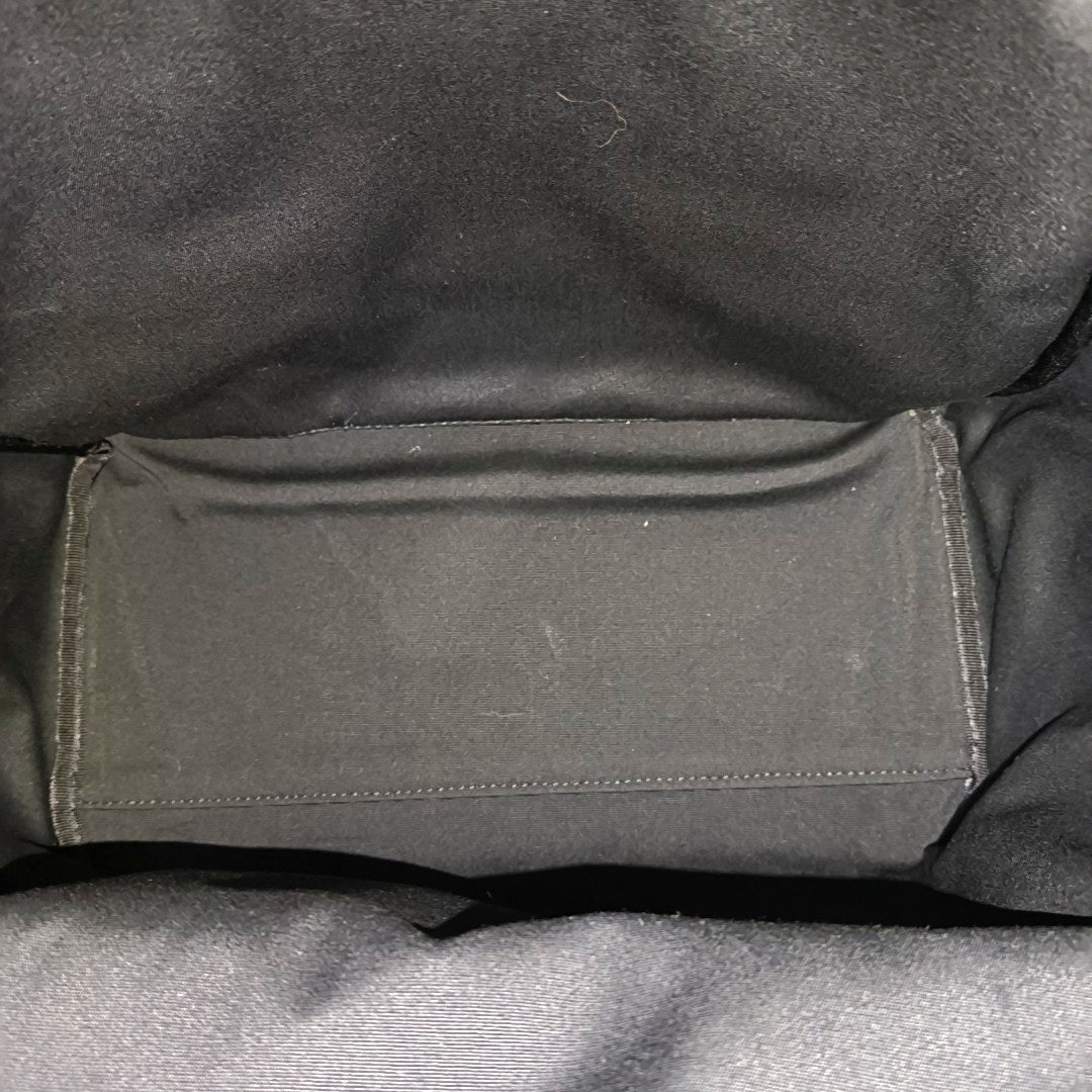 Rider Oblique Coated Canvas Black
