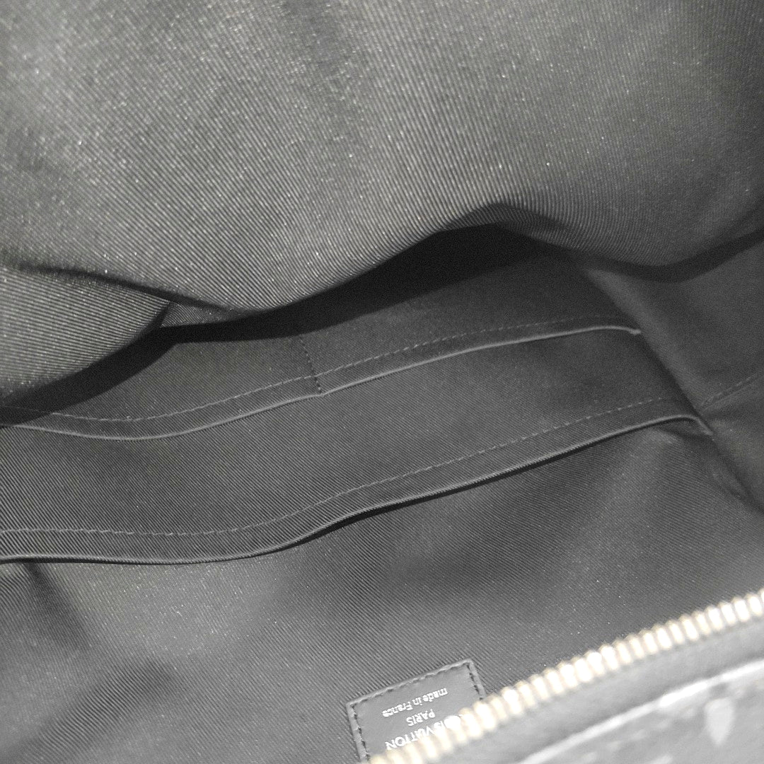 DISCOVERY PM Monogram Coated Canvas Black