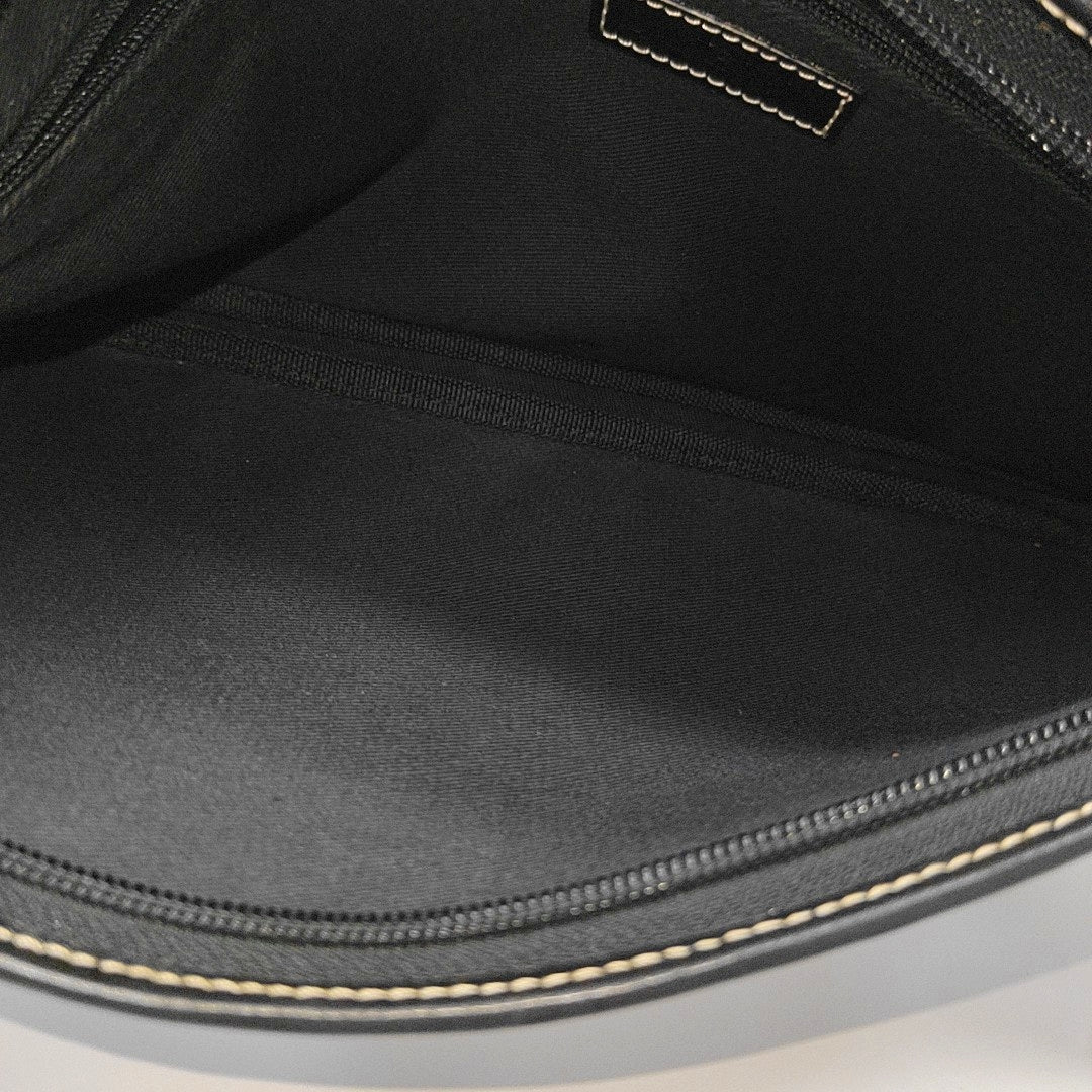 Monogram Canvas Shoulder Bag Gray