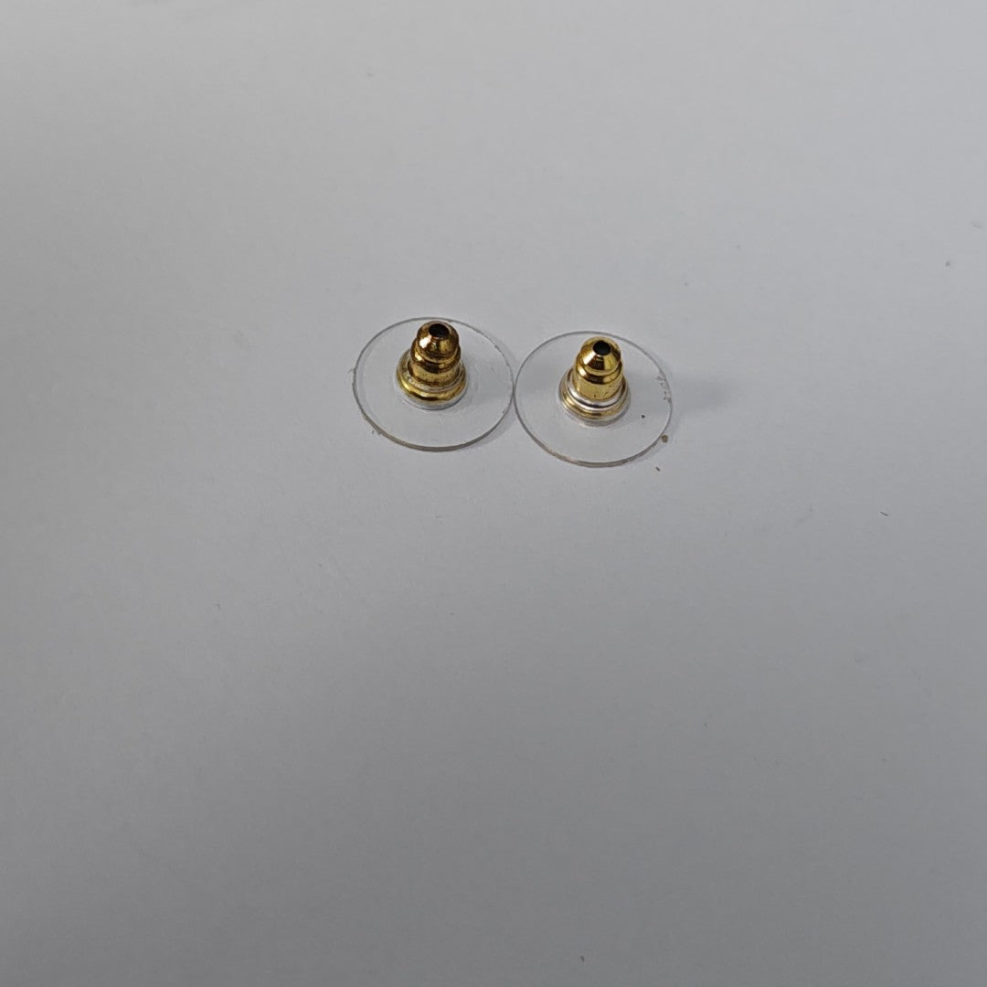 Metal Gold Stud Earrings