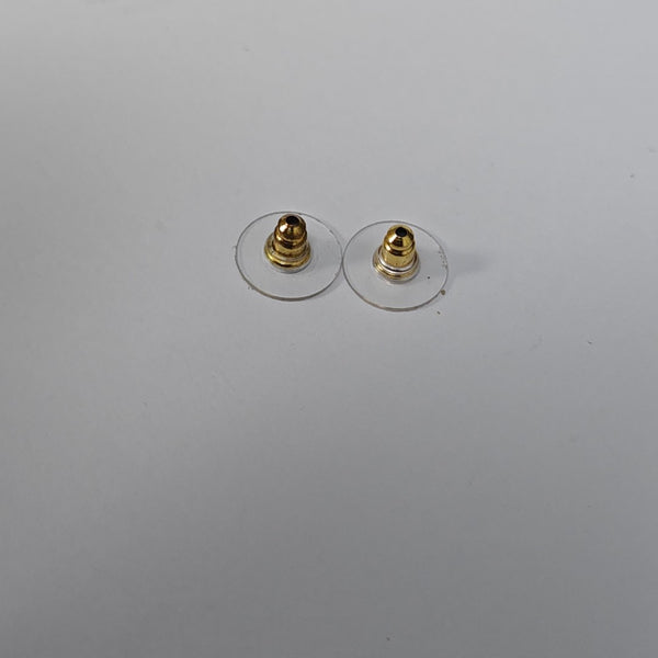 Metal Gold Stud Earrings