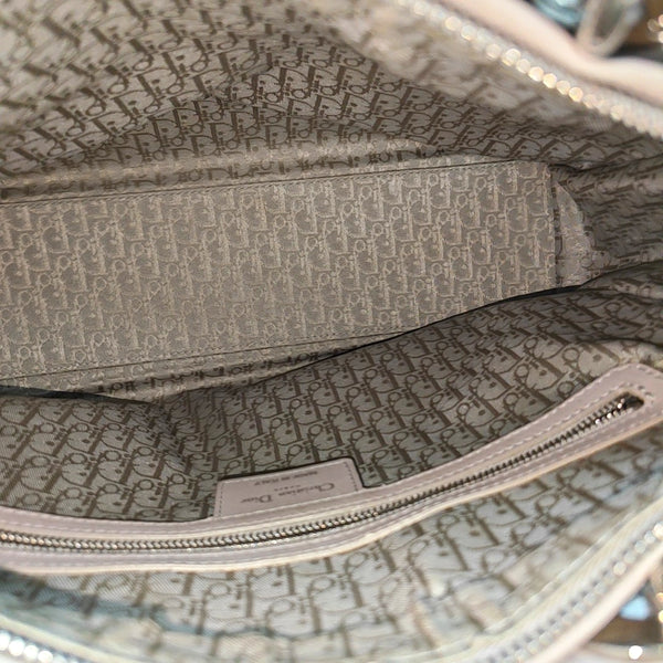 Authenticated pre-owned  Lady Dior Large Cannage Lambskin Gray - Tote Bag at Looply