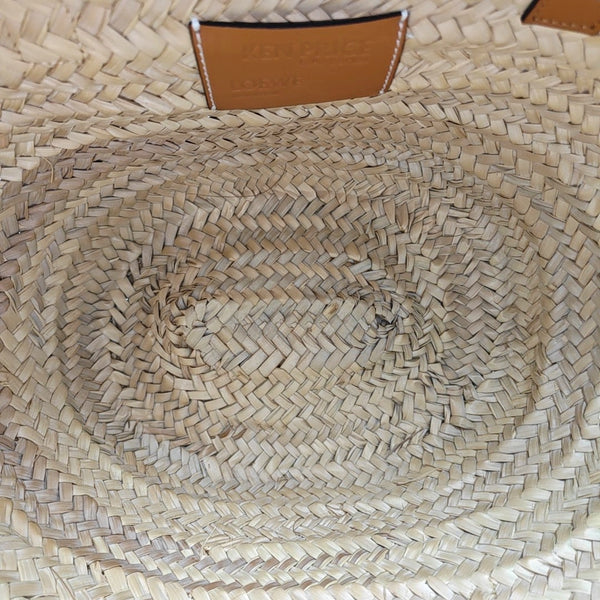 Basket Straw Beige