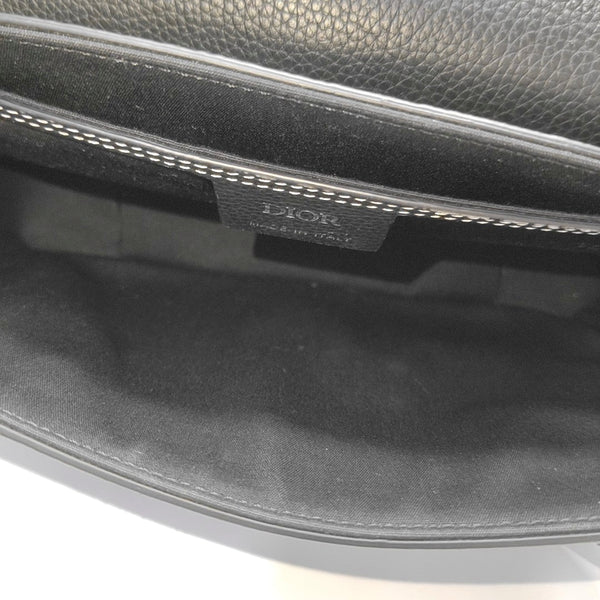 Saddle Small Calfskin Black