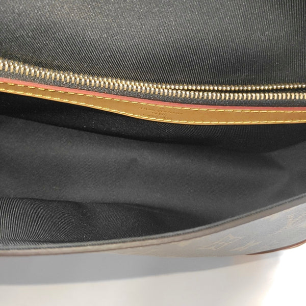 DIANE Monogram Coated Canvas Brown