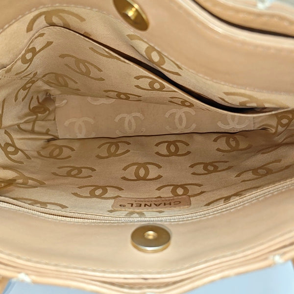 SURPIQUE Quilted Calfskin Beige