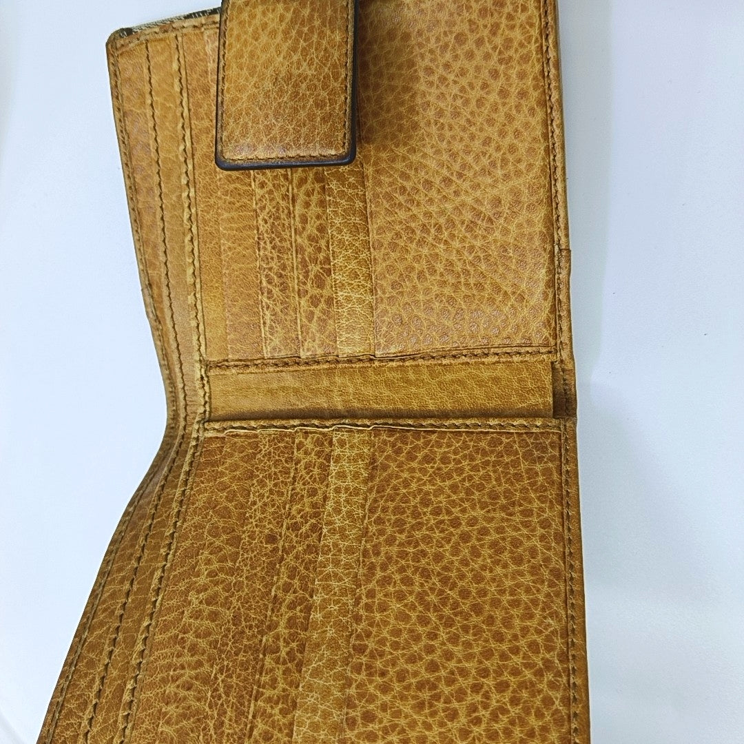 Monogram Canvas Wallet Brown