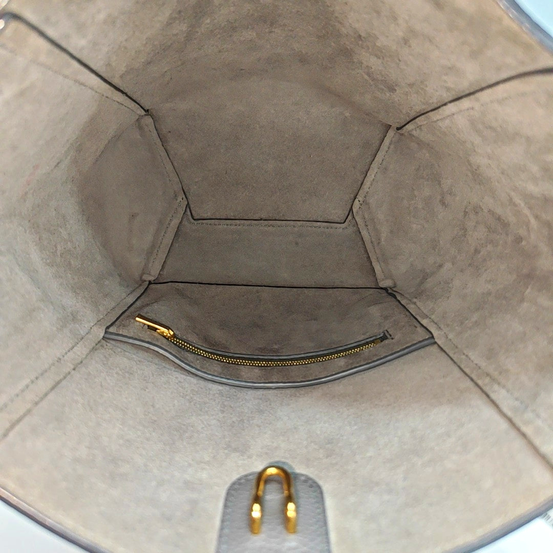 SANGLE Small Calfskin Gray