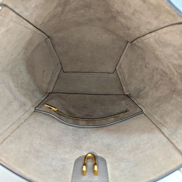 SANGLE Small Calfskin Gray