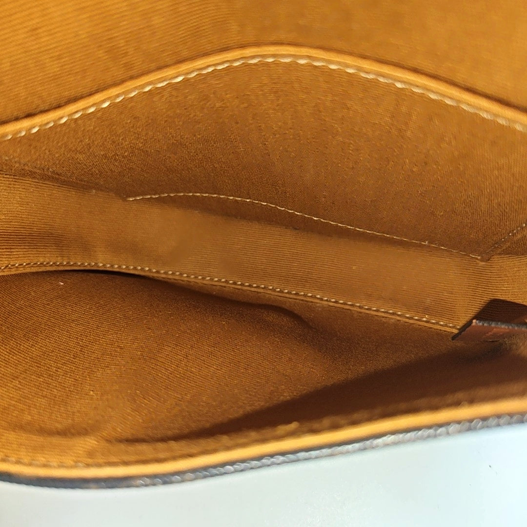 BESACE Coated Canvas Brown