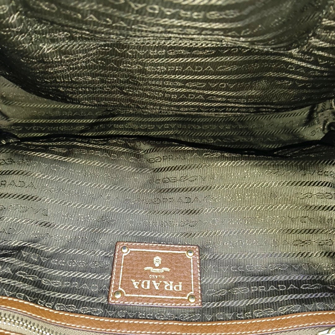 Nylon Shoulder Bag Green