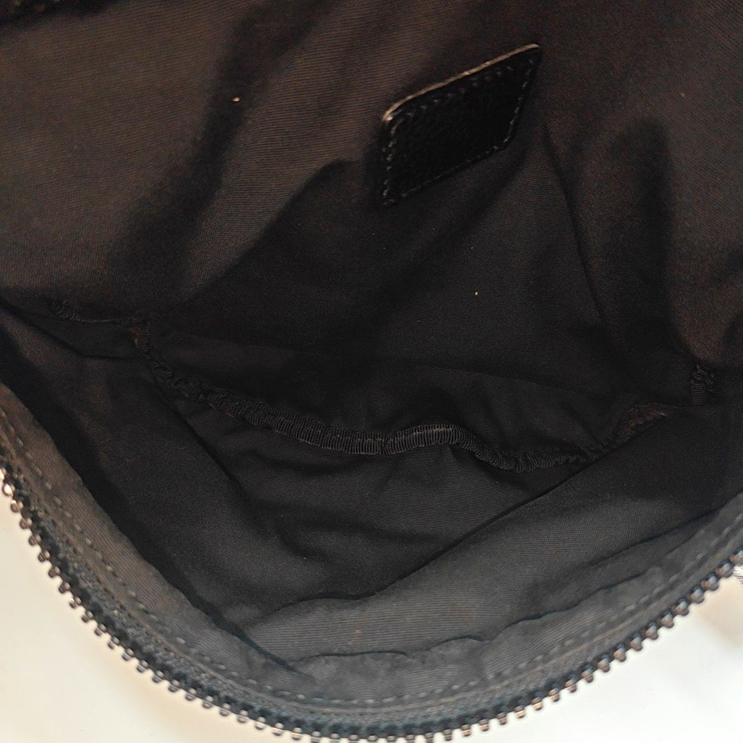 Fabric Belt Bag Black