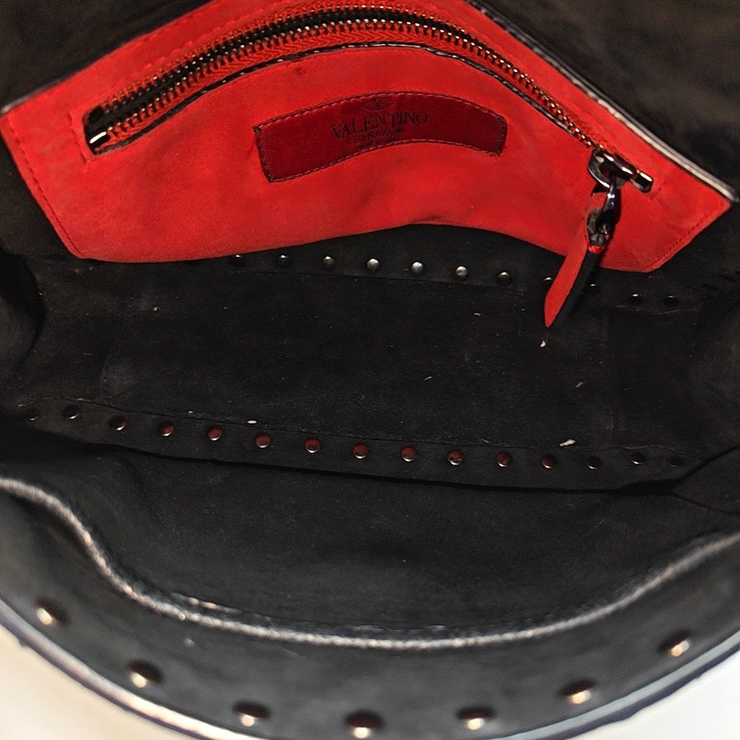 Spike Up Quilted Calfskin Black