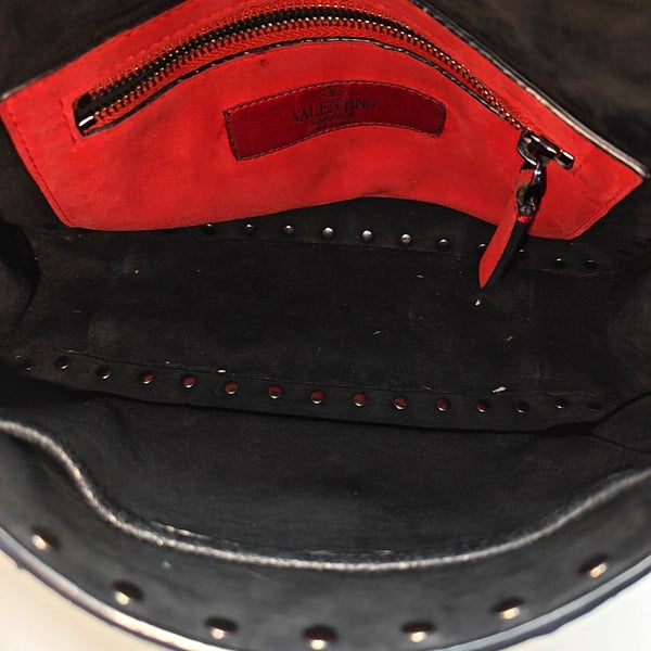 Spike Up Quilted Calfskin Black
