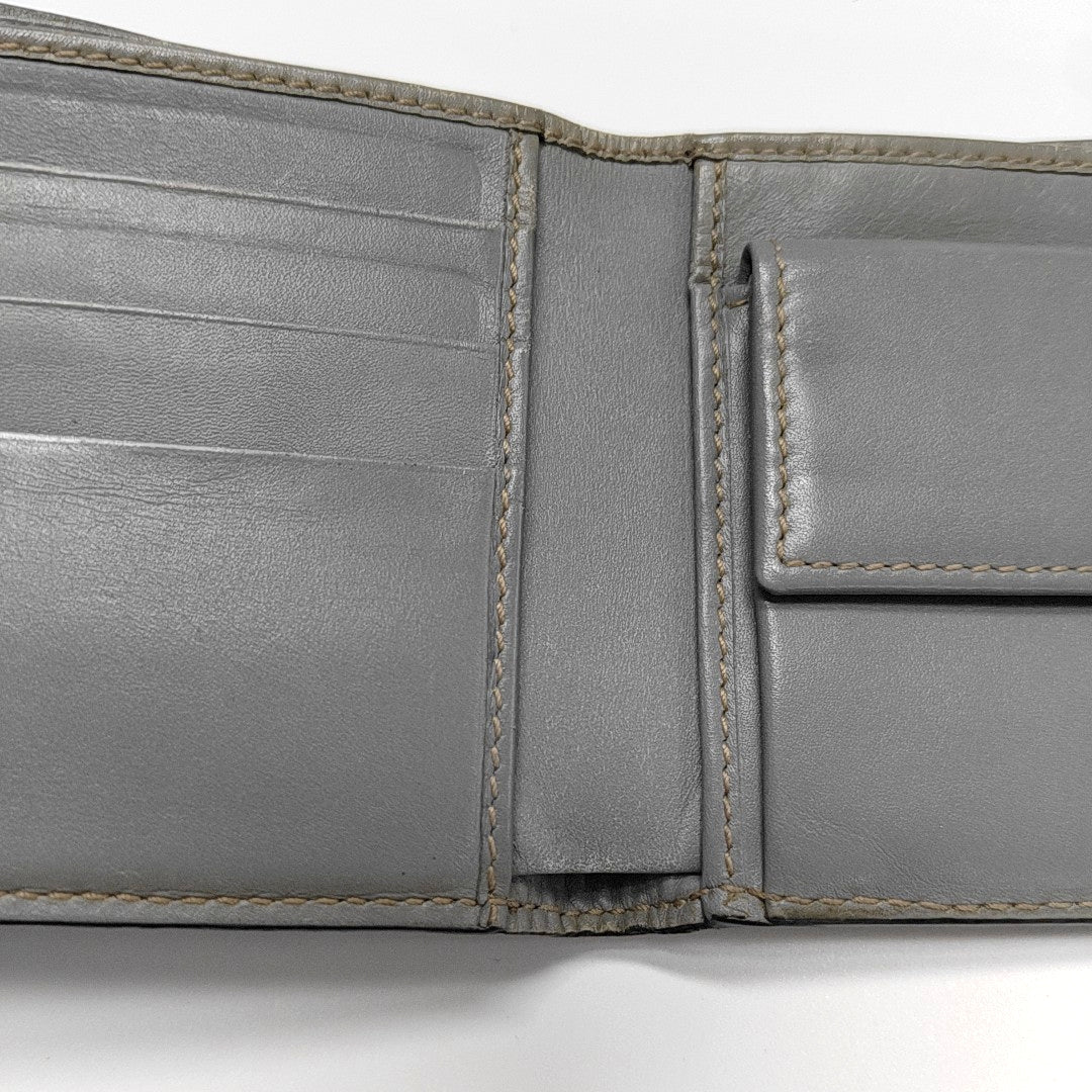 Monogram Calfskin Wallet Gray