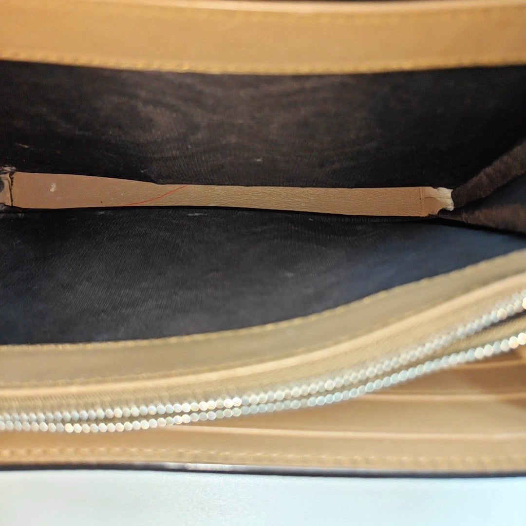 Dionysus Mini Monogram Coated Canvas Beige