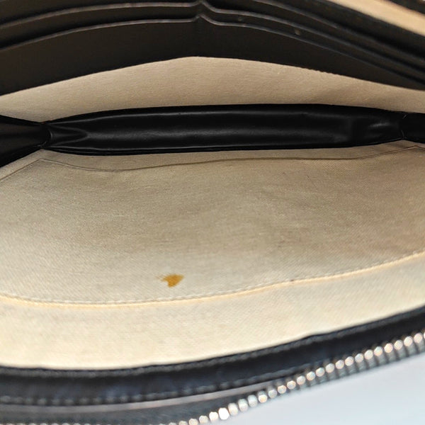 GG Supreme Monogram Coated Canvas Black