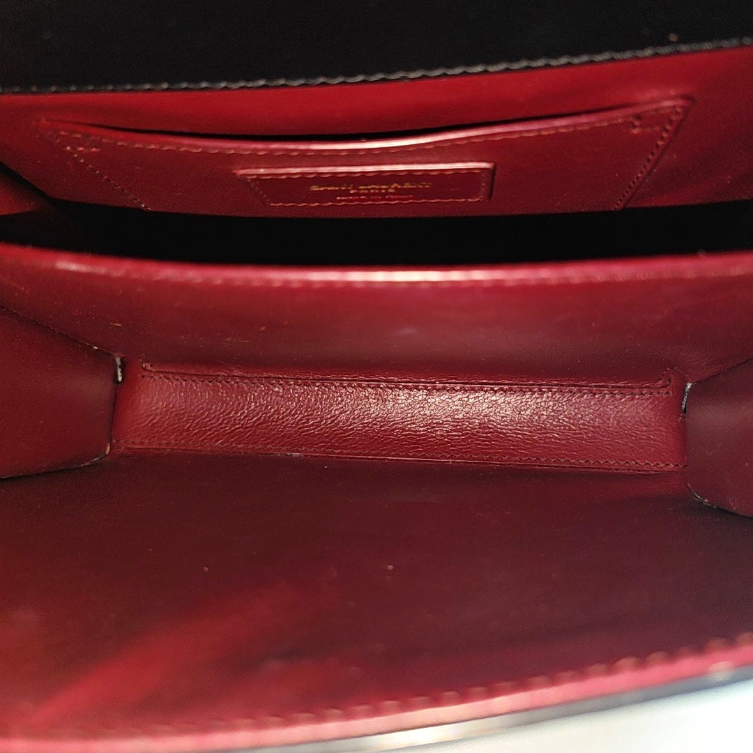 CASSANDRA Mini Calfskin Black