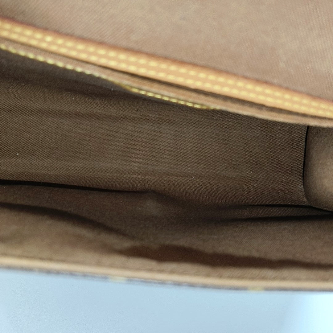 BEL AIR Monogram Coated Canvas Brown
