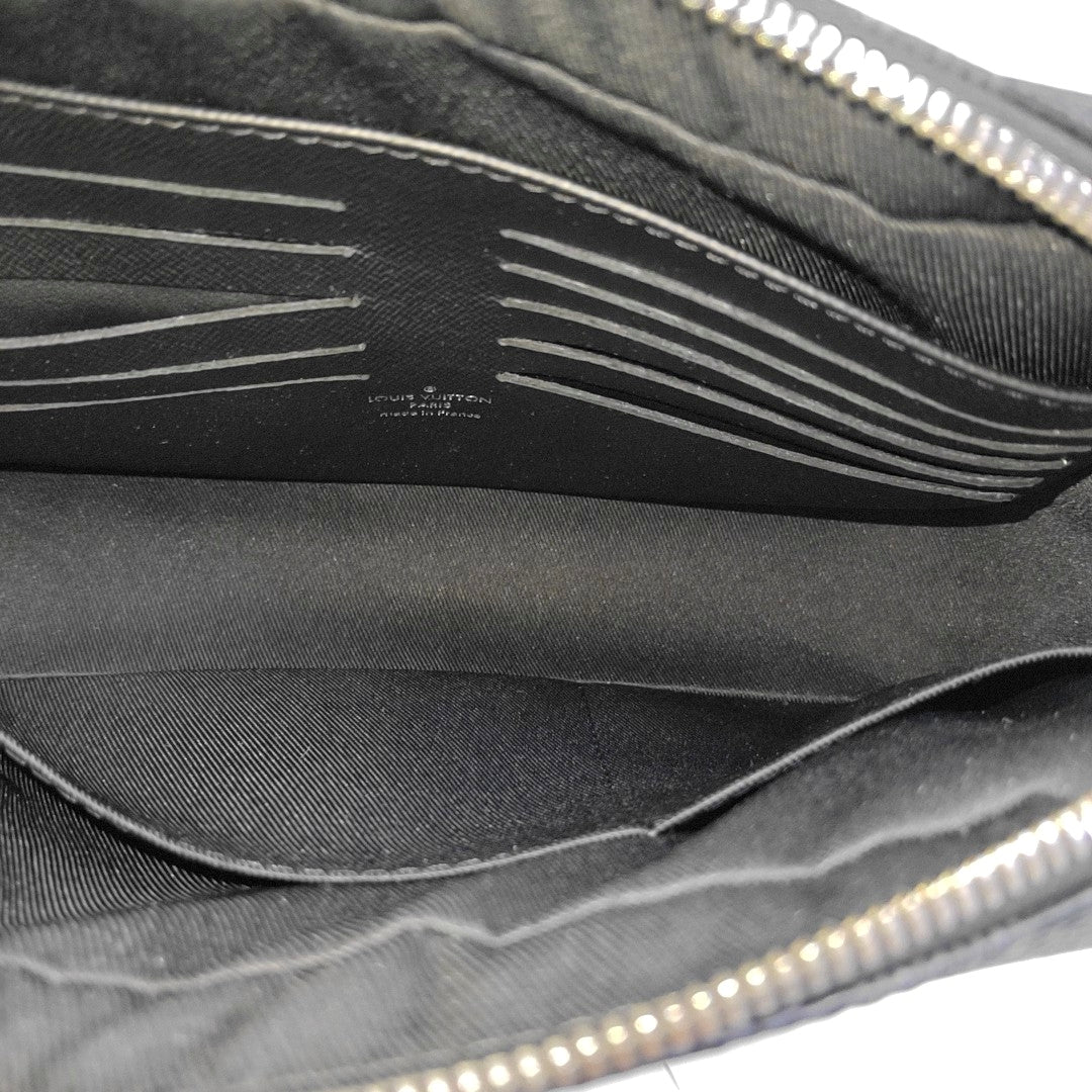 ALPHA Damier Graphite Coated Canvas Gray