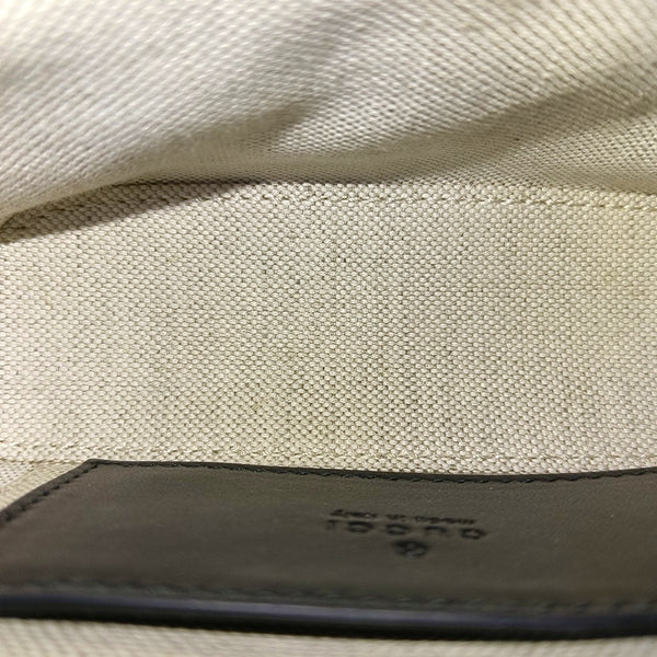 Monogram Calfskin Shoulder Bag Black