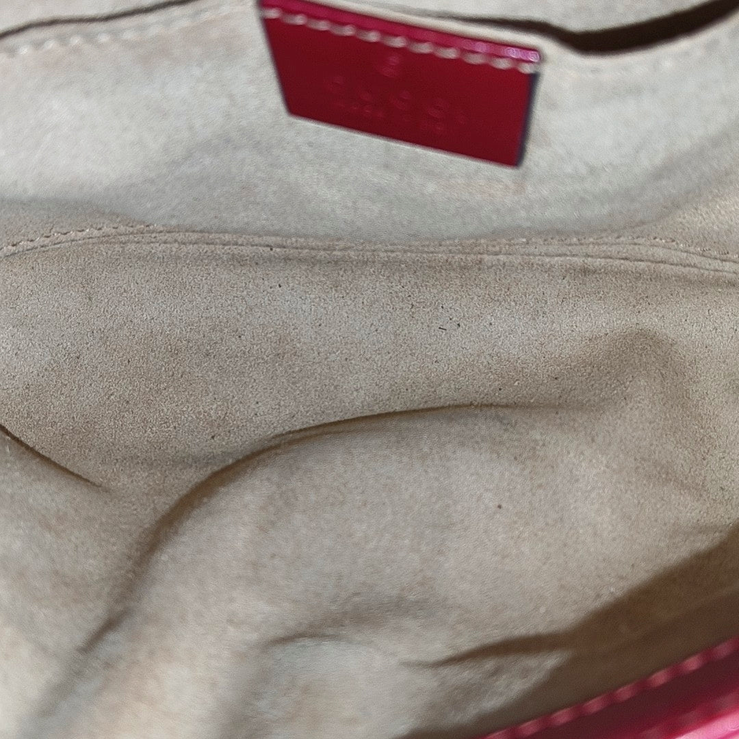 GG Marmont Small Quilted Calfskin Red