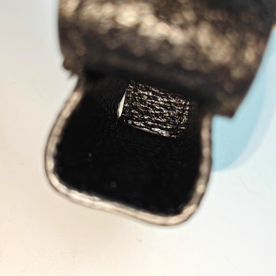Calfskin Shoulder Bag Black