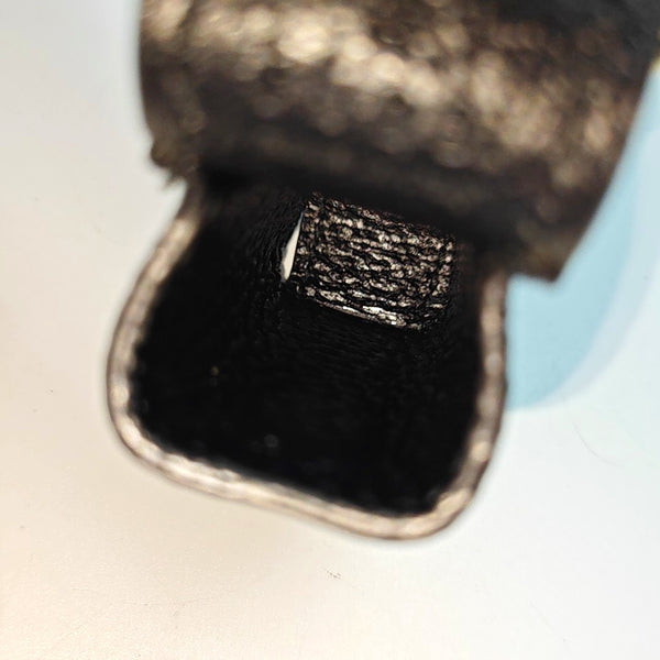 Calfskin Shoulder Bag Black