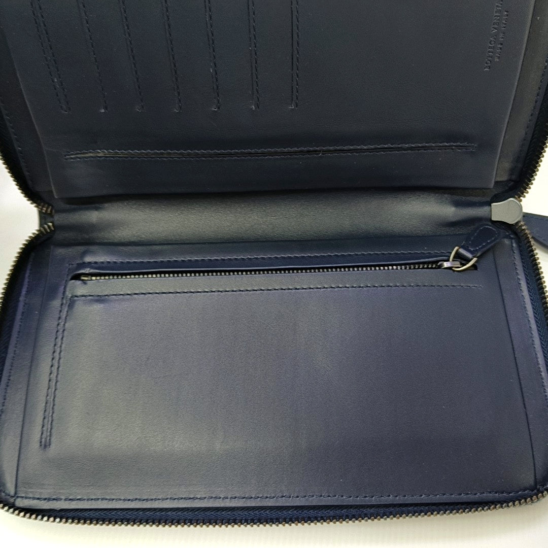 Calfskin Clutch Blue
