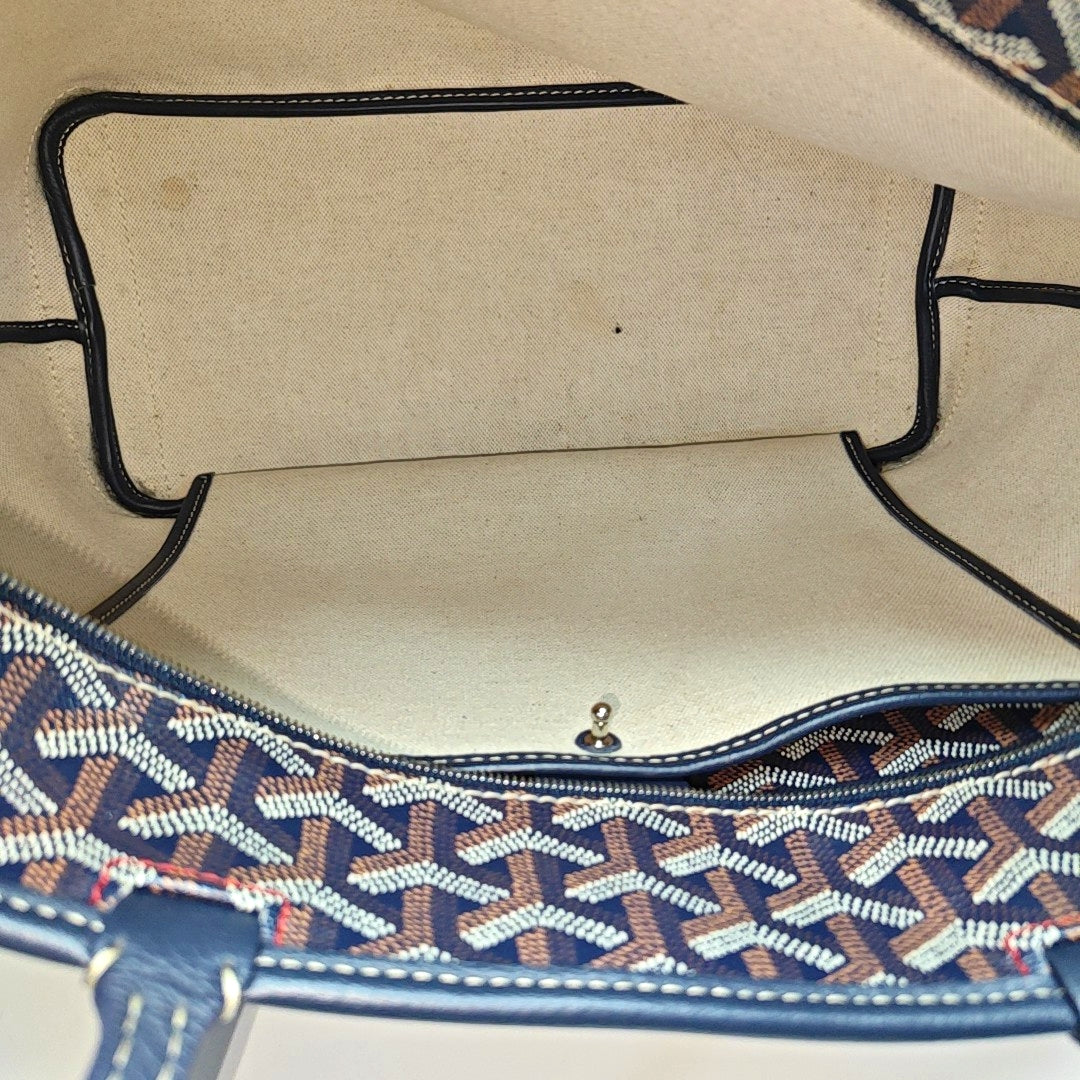 Saint Louis PM Coated Canvas Blue