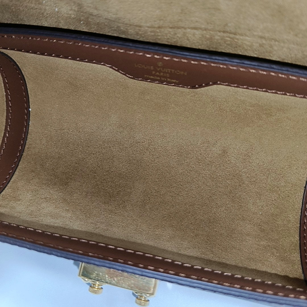 PAPILLON 19 Monogram Coated Canvas Brown