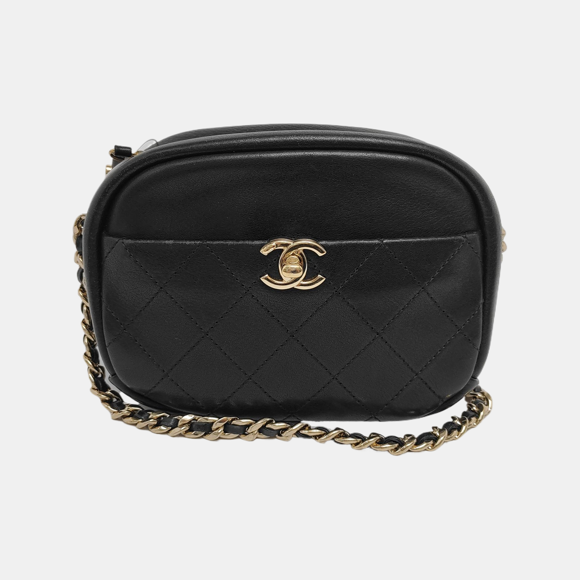 Quilted Calfskin Black