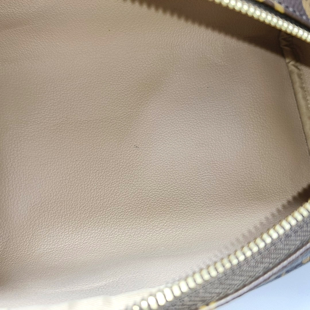 DOPP Monogram Coated Canvas Brown