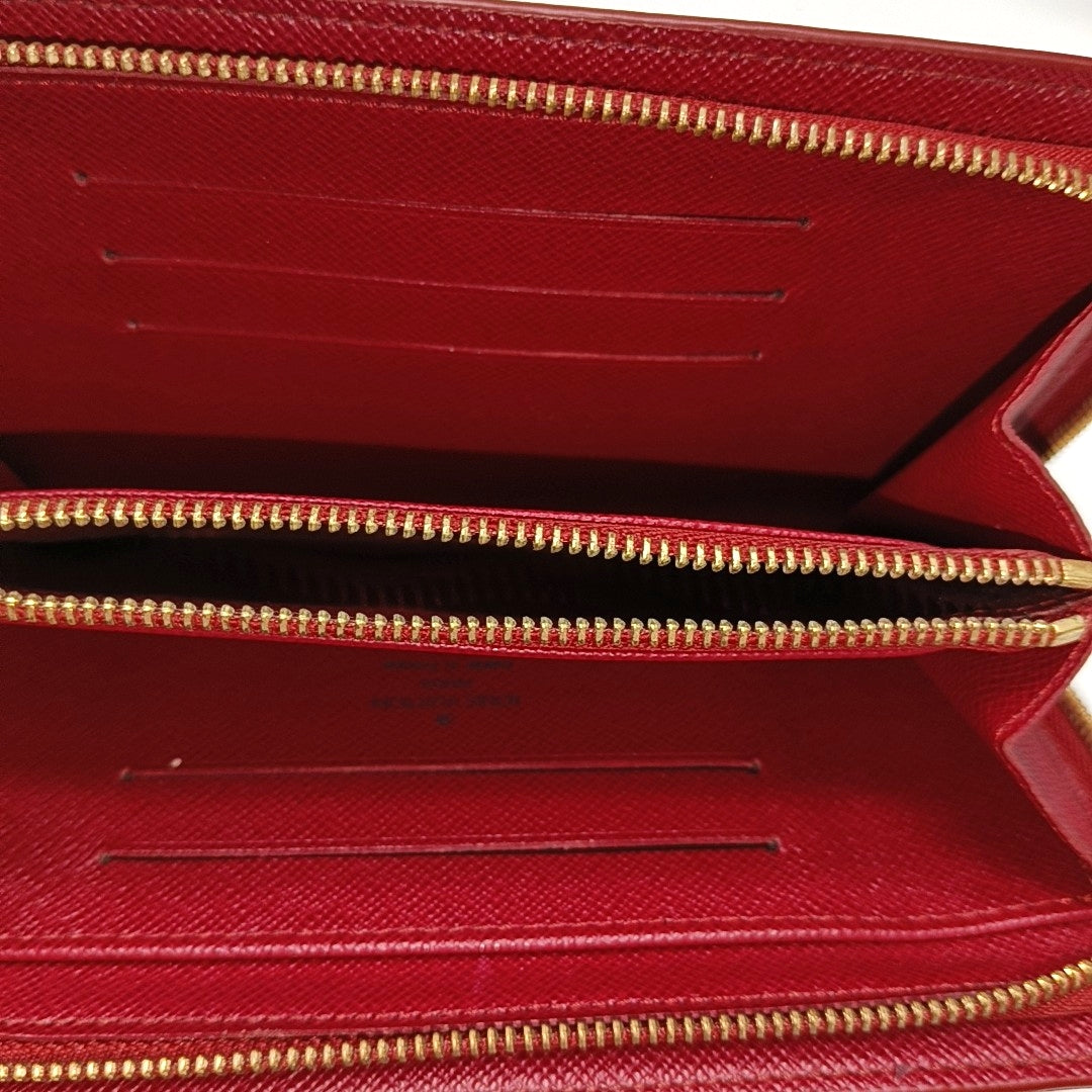 ZIPPY Monogram Coated Canvas Brown Wallet