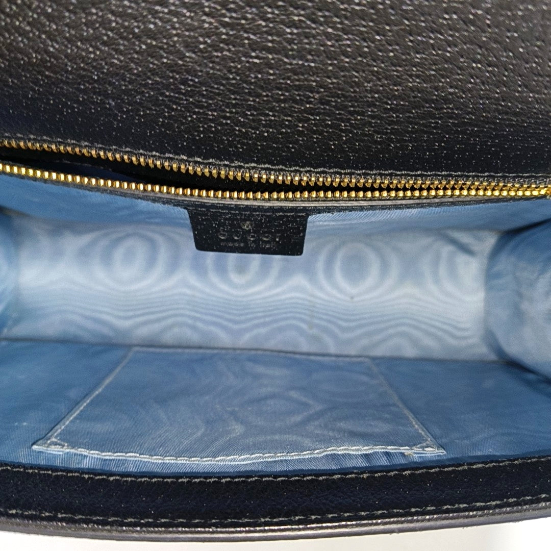Authenticated pre-owned  Sylvie Small Calfskin Black - Shoulder Bag at Looply