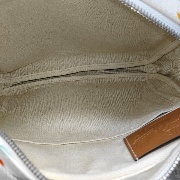 Canvas Shoulder Bag Extra Small White
