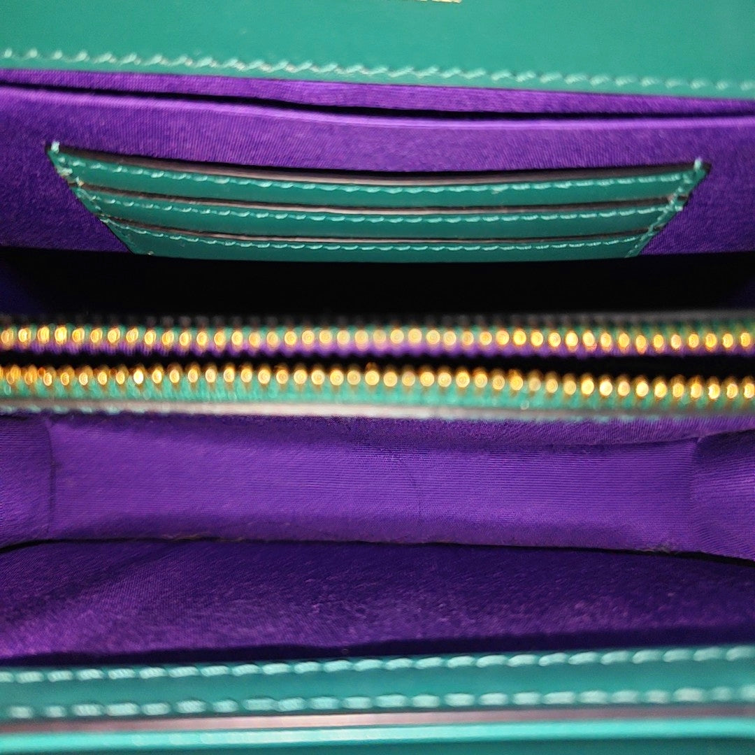 SERPENTI FOREVER Small Calfskin Green