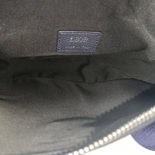 Saddle Medium Calfskin Blue