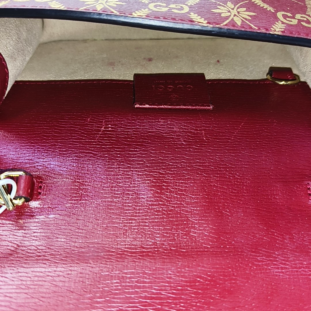 Sylvie Super Mini Calfskin Red