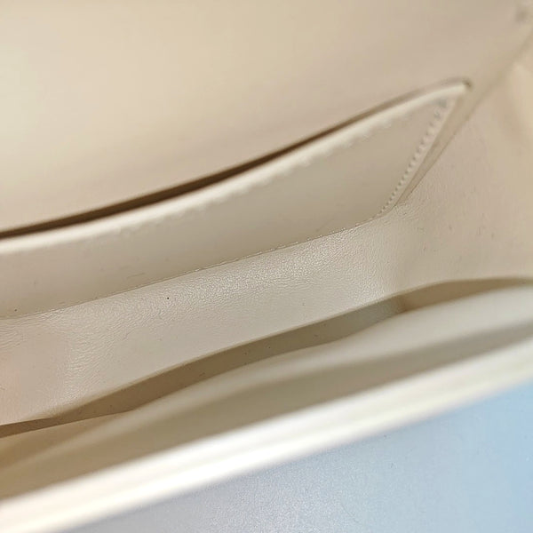 TRIOMPHE Mini Calfskin White