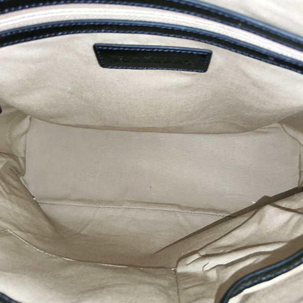 Coated Canvas Tote Bag Medium Beige