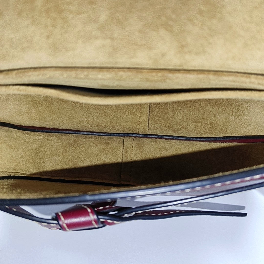 Gate Mini Calfskin Red