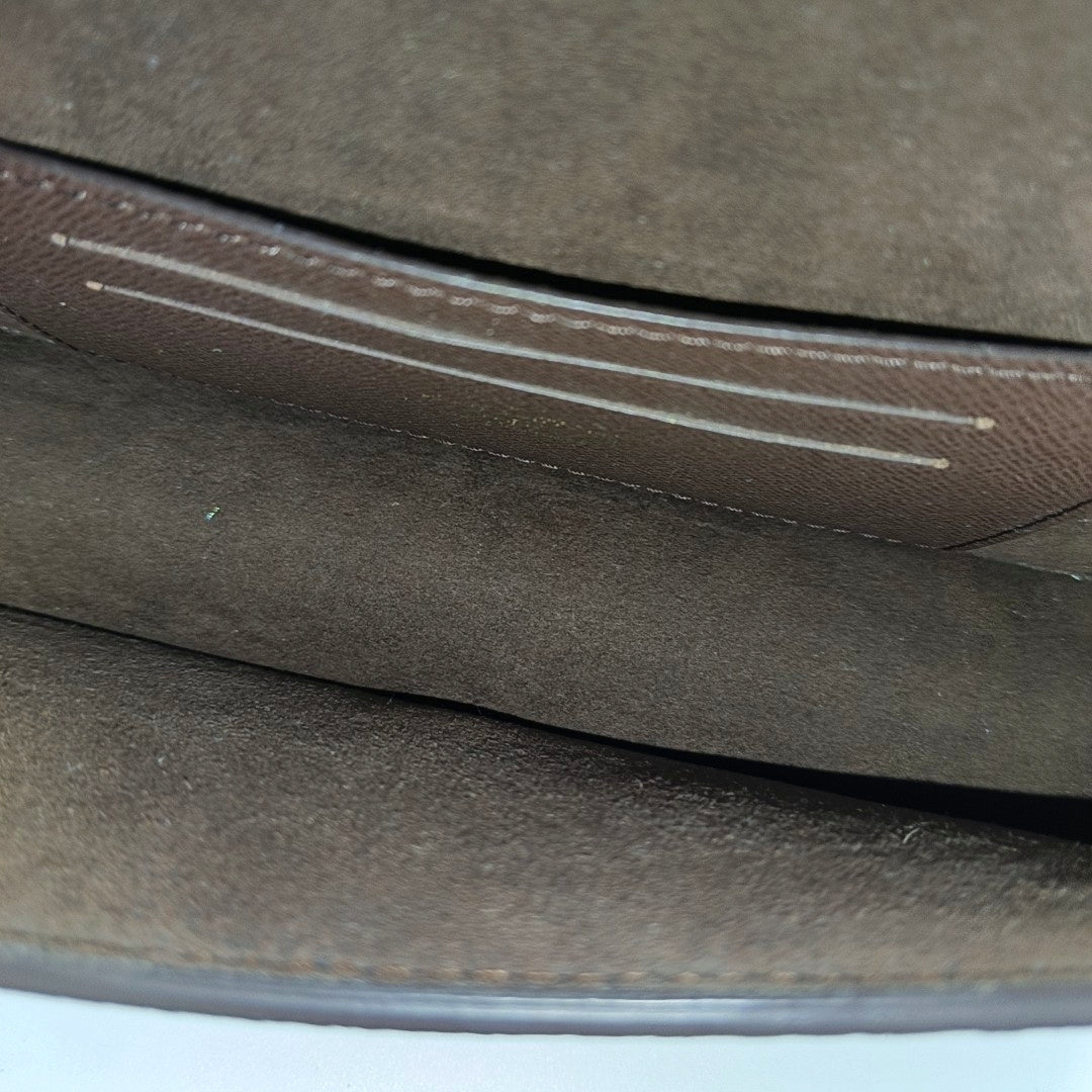 Lily Monogram Coated Canvas Brown