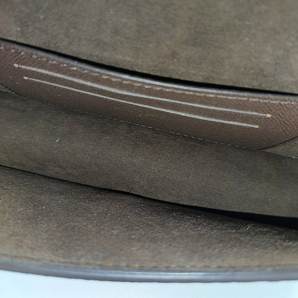 Lily Monogram Coated Canvas Brown