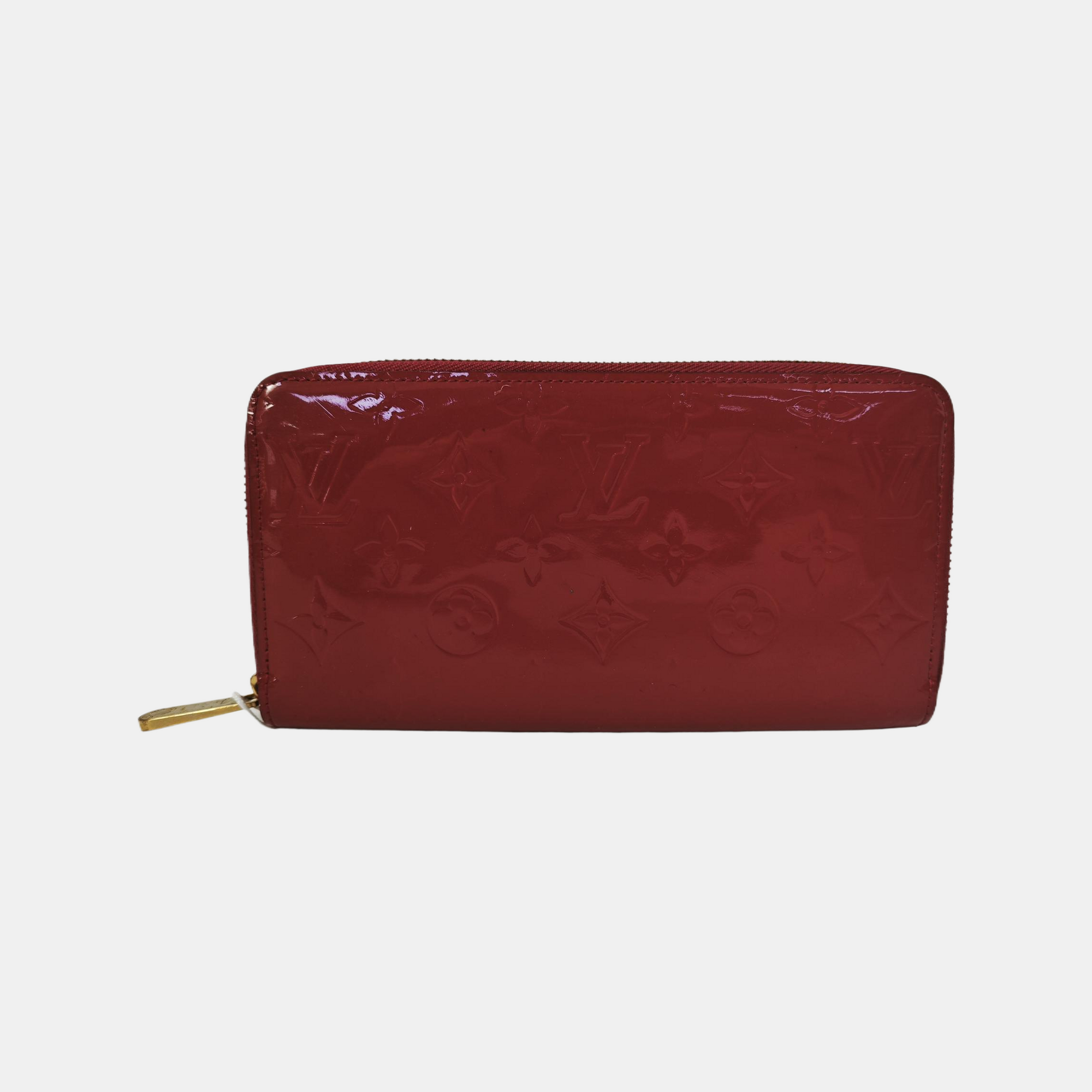 ZIPPY Patent Leather Red Wallet