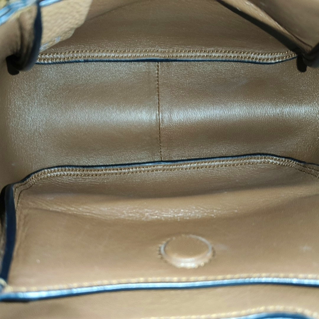 Calfskin Tote Bag Mini Brown
