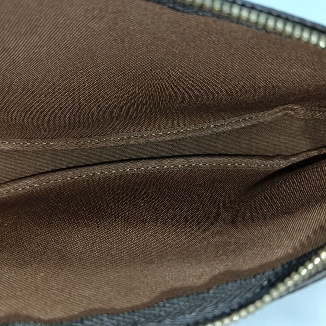 ACCESSOIRES MM Monogram Coated Canvas Brown